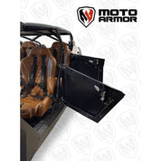 Moto Armor Door Kit Black Aluminum MA-RZPRO4-BLK
