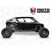 Moto Armor Door Kit Raw Aluminum MA-RZPRO4-RAW