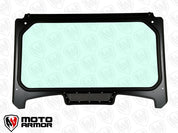 Moto Armor Vented Glass Windshield Black Mesh MA-RZTRL-WS-GLS-BLK-B-Y