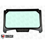 Parabrisas de malla negra con ventilación Moto Armor MA-RZTRL-WS-GLS-BLK-BY