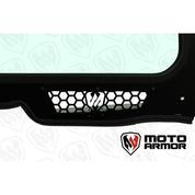 Moto Armor Vented Full Glass Windshield MA-TLN-WS-GLS-BLK-Y