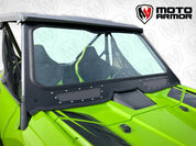 Moto Armor Vented Full Glass Windshield MA-TLN-WS-GLS-BLK-Y