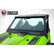 Moto Armor Vented Full Glass Windshield MA-TLN-WS-GLS-BLK-Y