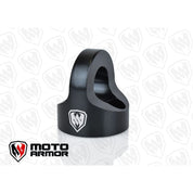 Moto Armor Billet Front Tow/Tie Down Anchor Black MA-TOW-BLK