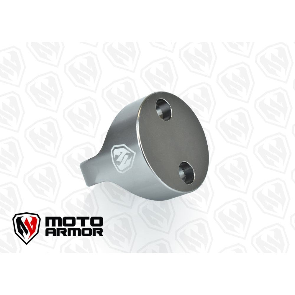 Moto Armor Billet Front Tow/Tie Down Anchor Gray MA-TOW-GRY