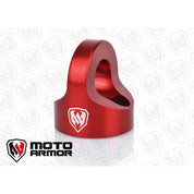 Moto Armor Billet Front Tow/Tie Down Anchor Red MA-TOW-RED