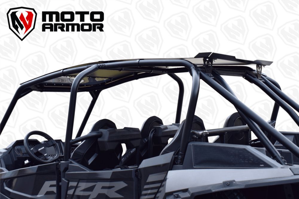 Moto Armor Black Aluminum Roof With Sunroof For Polaris RZR Turbo S 2019-2021