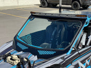 Moto Armor Full Glass Windshield Black Powder Coat For Voodoo Riders Cage for Can Am Maverick X3