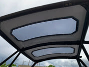 Moto Armor Black Aluminum Roof With Sunroof MA-WCXX-RF-2-SR-BLK