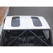 Moto Armor White Aluminum Roof With Sunroof MA-WCXX-RF-2-SR-WHT