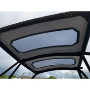Moto Armor White Aluminum Roof With Sunroof MA-WCXX-RF-2-SR-WHT
