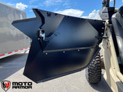 Moto Armor Two Seat Doors Powder Coat Black MA-X3-2-DOOR-BLK