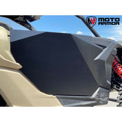 Moto Armor Two Seat Doors Raw Aluminum MA-X3-2-DOOR-RAW