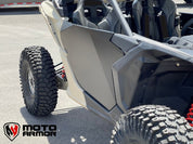 Moto Armor Two Seat Doors Raw Aluminum MA-X3-2-DOOR-RAW