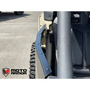 Moto Armor Two Seat Doors Raw Aluminum MA-X3-2-DOOR-RAW