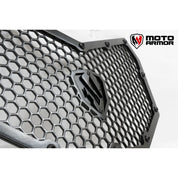 Moto Armor Premium Radiator Grill Set Raw Trim Raw Mesh For Can-Am Maverick X3 2017-2024
