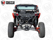 Moto Armor Full Rear Glass Windshield For Can-Am Maverick X3 2017-2024