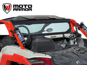 Moto Armor Full Rear Glass Windshield For Can-Am Maverick X3 2017-2024