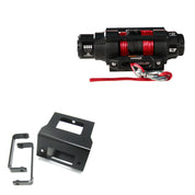 Viper 6000lbs V3 Winch Red Rope With Mount For Polaris Sportsman 450 2016-2020