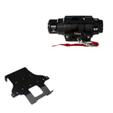 Viper 4500lbs V3 Winch Black Rope With Mount For Honda Rincon 680 2006-2021