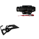 Viper 6000lbs V3 Winch Black Rope With Mount For Polaris RZR XP 900 2011-2014