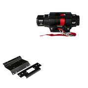 Viper 6000lbs V3 Winch Red Rope With Mount For Honda Foreman 400 1997-2002
