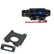 Viper 4500lbs V3 Winch Blue Rope With Mount For Polaris RZR S 1000 2016-2022