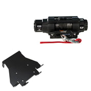 Viper 4500lbs V3 Winch Black Rope With Mount For Honda Foreman Rubicon 500 2007-2014