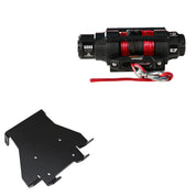 Viper 6000lbs V3 Winch Red Rope With Mount For Honda Foreman 500 2007-2009