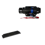 Viper 6000lbs V3 Winch Blue Rope With Mount For Polaris Ranger 150 With an Extreme Bumper 2018-2022