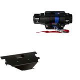 Viper 6000lbs V3 Winch Blue Rope With Mount For Honda Big Red 200 1982-1984