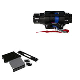Viper 6000lbs V3 Winch Blue Rope With Mount For Honda Rancher 350 2004-2007