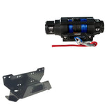 Viper 6000lbs V3 Winch Blue Rope With Mount For Honda Pioneer 700 2014-2021