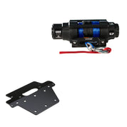 Viper 6000lbs V3 Winch Blue Rope With Mount For Honda Rancher 420 2007-2013