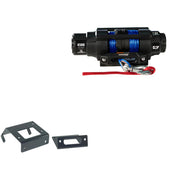 Viper 4500lbs V3 Winch Blue Rope With Mount For Honda Foreman 500 2014-2021