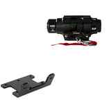 Viper 4500lbs V3 Winch Black Rope With Mount For Yamaha Kodiak 400 2003-2006