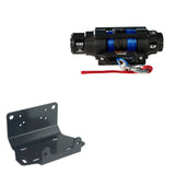Viper 4500lbs V3 Winch Blue Rope With Mount For Yamaha Grizzly 700 2016-2020