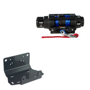 Viper 4500lbs V3 Winch Blue Rope With Mount For Yamaha Grizzly 660 2016-2018