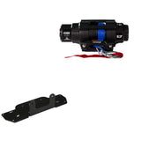 Viper 4500lbs V3 Winch Blue Rope With Mount For Kawasaki Prairie 360 2002-2013