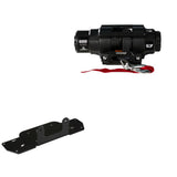 Viper 6000lbs V3 Winch Black Rope With Mount For Kawasaki Prairie 360 2002-2013