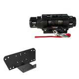 Viper 4500lbs V3 Winch Black Rope With Mount For Kawasaki Mule 600 610 2005-2016