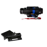 Viper 4500lbs V3 Winch Blue Rope With Mount For Kawasaki Teryx 750 2008-2013