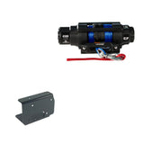 Viper 4500lbs V3 Winch Blue Rope With Mount For Kawasaki Prairie 650 2001-2003