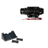 Viper 6000lbs V3 Winch Black Rope With Mount For Kawasaki Mule PRODXT DX 2015-2018