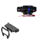 Viper 4500lbs V3 Winch Blue Rope With Mount For Polaris RZR Pro XP 2020-2022