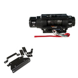 Cabrestante Viper V3 de 4500 lb con cuerda negra y soporte para Can-Am Renegade 800 (2007-2011)