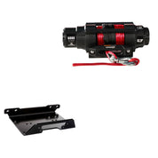 Viper 6000lbs V3 Winch Red Rope With Mount For Can-Am Maverick Max 1000R 2013-2018