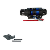 Viper 4500lbs V3 Winch Blue Rope With Mount For Kubota RTV1140 2009-2022
