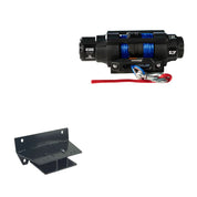 Viper 4500lbs V3 Winch Blue Rope With Mount For John Deer Gator XUV 550 2012-2021