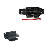 Viper 6000lbs V3 Winch Black Rope With Mount For John Deer Gator RSX 850i 2013-2021